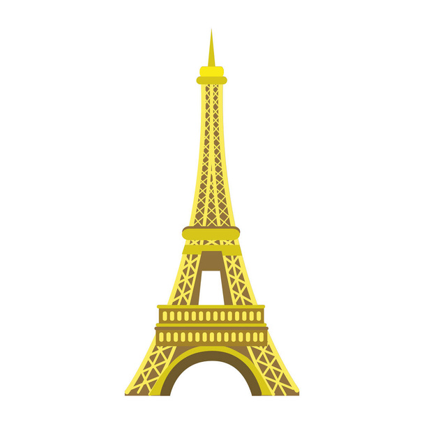 Paříž Eiffelova věž - Vektor, obrázek