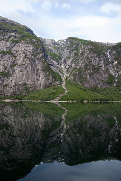 Fjord & Mountain - Foto, Bild
