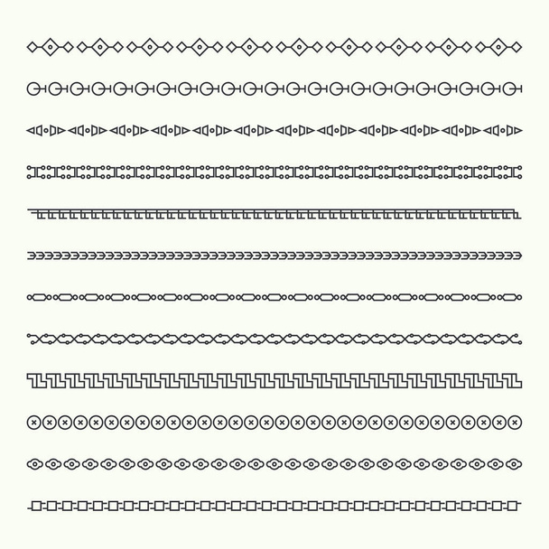 Dividers vector set isolated. - Vector, Image