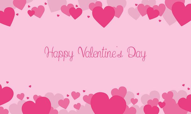 Love background for valentine day card - Vector, afbeelding