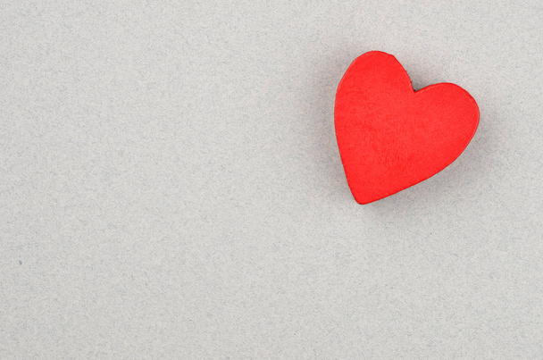 Heart on cardboard background - Фото, зображення