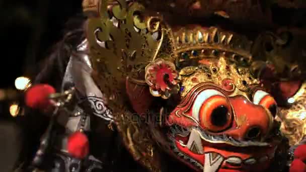 Dragon mask figure in performance - Footage, Video