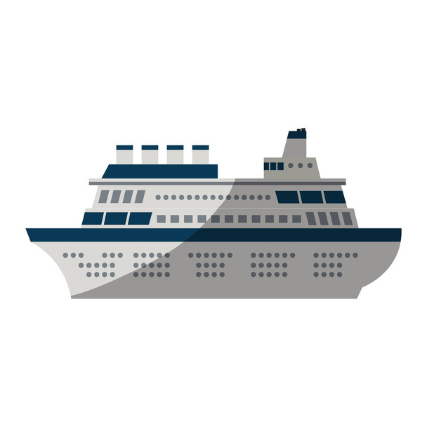 İzole Cruise tasarım - Vektör, Görsel