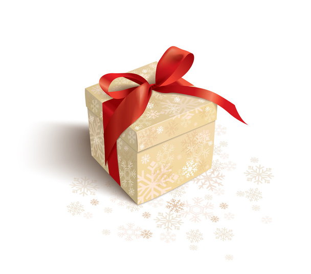Christmas gift - Διάνυσμα, εικόνα