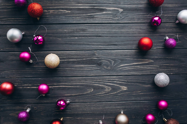 Boules décoratives de Noël
 - Photo, image
