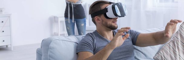 Virtual reality goggles - Valokuva, kuva