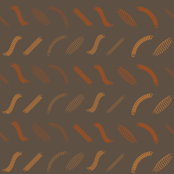 nahtloses Muster mit Federn  - Vektor, Bild