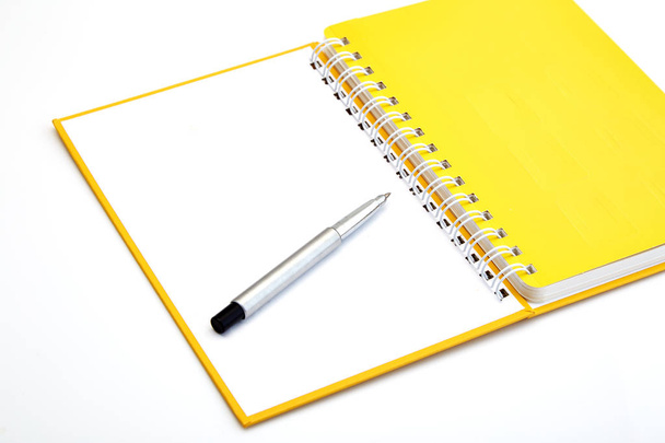 caneta e um caderno - Foto, Imagem
