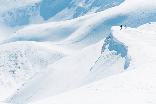 mountain snow snowboard - Photo, Image