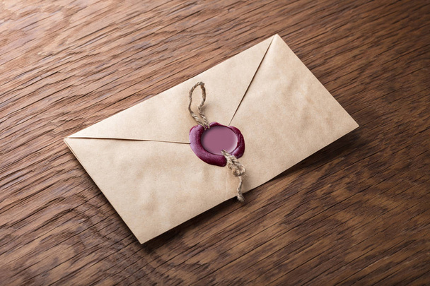 envelope with a stamp  - Foto, Imagem
