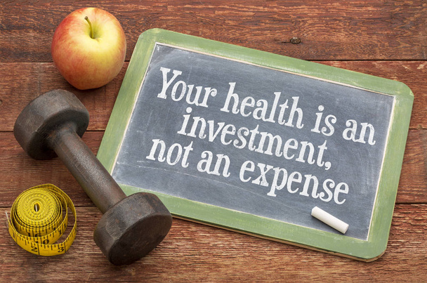 Your health is an investment - Φωτογραφία, εικόνα