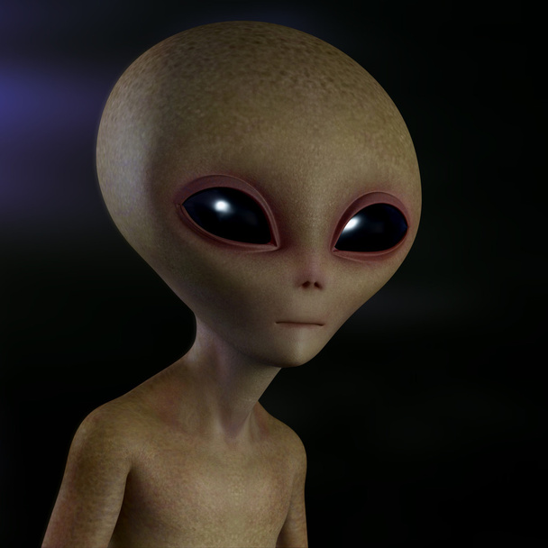Extraterrestrial Alien - Fotoğraf, Görsel