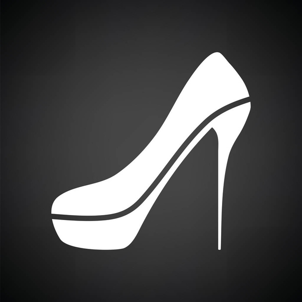 Сексуальна піктограма взуття на високому каблуці
 - Вектор, зображення