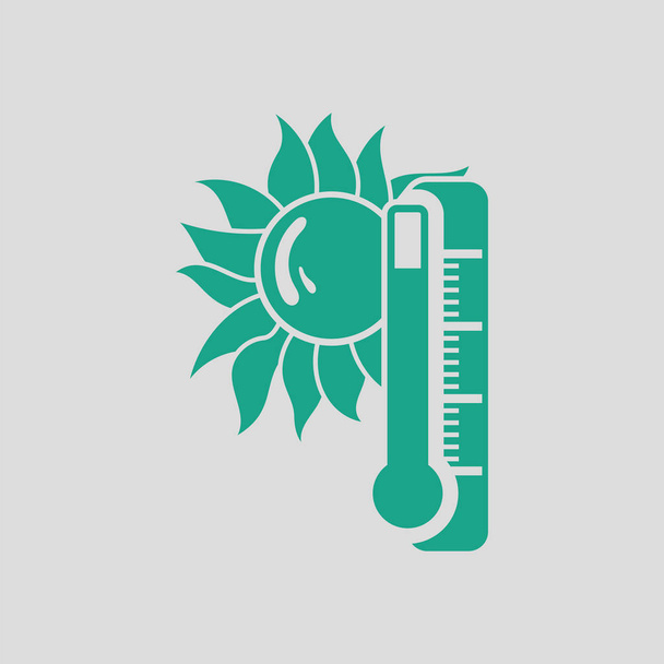 Icono de calor de verano
 - Vector, imagen