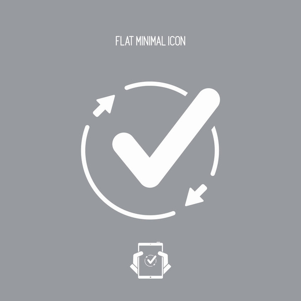 Chep updates - Flat minimal icon - Vector, Image