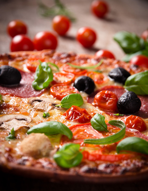 Tasty Italian pizza - 写真・画像