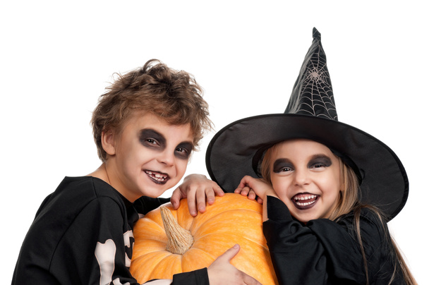 enfant en costume d'Halloween - Photo, image