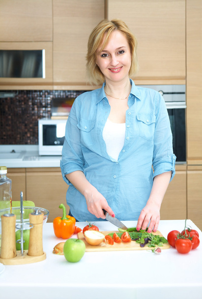 woman cooking - Foto, Imagen