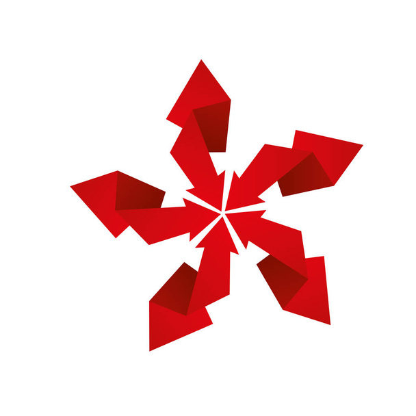 Logotipo abstracto del vector
 - Vector, imagen