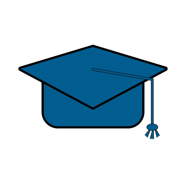 image d'icône de chapeau de graduation
 - Vecteur, image