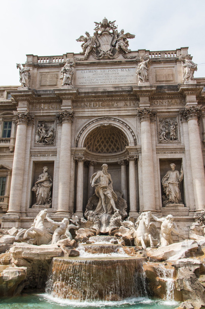 Fountain di Trevi - most famous Rome's fountains in the world. I - Photo, image