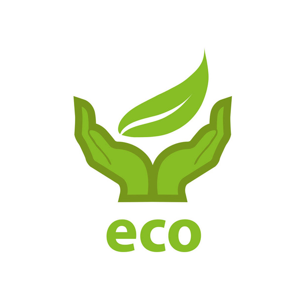 Vector logo eco - Vektor, obrázek