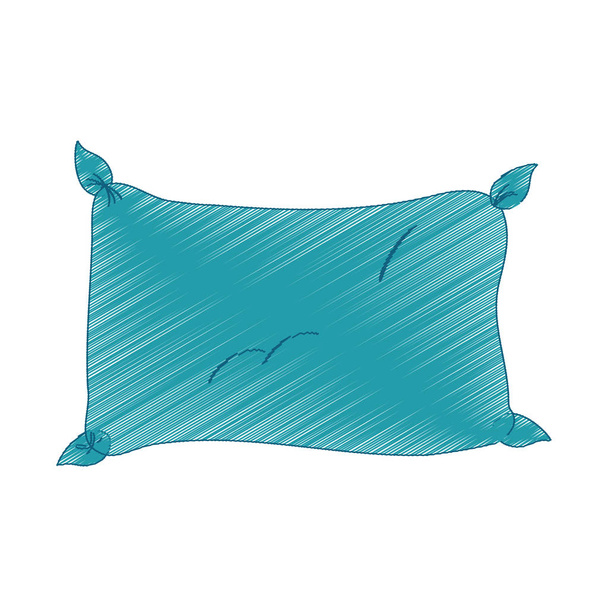 imagem de ícone de travesseiro único
 - Vetor, Imagem