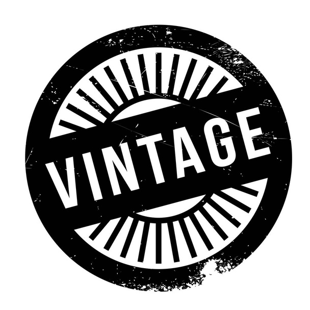 Vintage rubber stamp - Vecteur, image