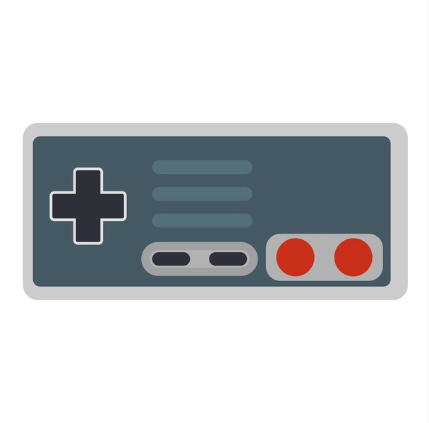 Game console joystick vector illustration - Vetor, Imagem
