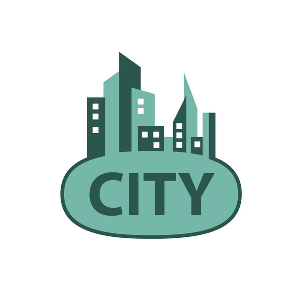 vector logo city - Vecteur, image