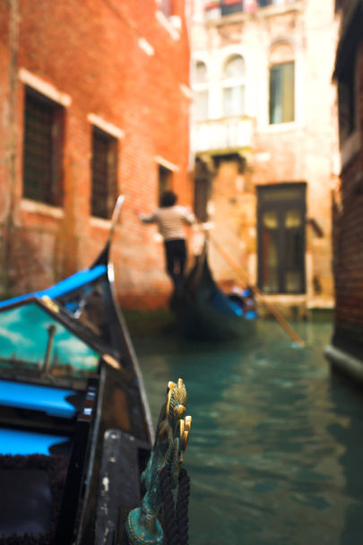 Gondola nose on water - Foto, Imagem