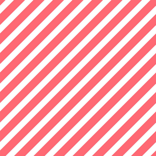 Rode naadloze gekanteld gestreept patroon verpakking achtergrond papier - Vector, afbeelding