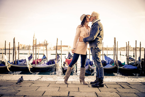 Couple in Venice - Foto, Bild