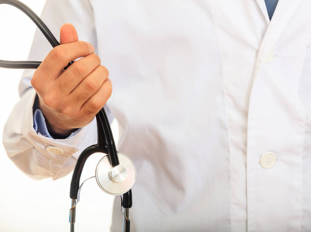 Doctor holding a stethoscope - Foto, Imagem