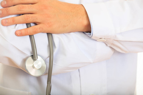 Doctor holding a stethoscope - Photo, Image