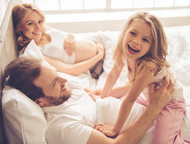 Happy family waiting for baby - Photo, Image
