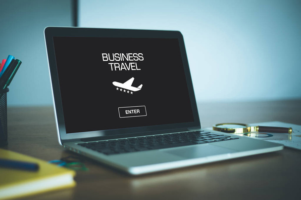 BUSINESS TRAVEL CONCEPT - Foto, afbeelding