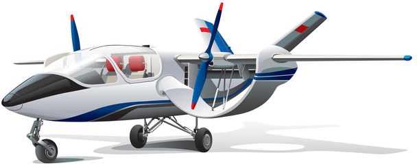 moderne vliegtuigen - Vector, afbeelding