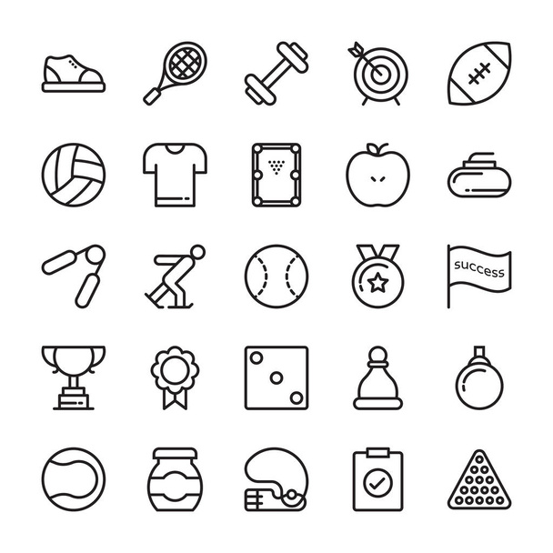 Sports Colored Vector Icons 7 - Vector, afbeelding