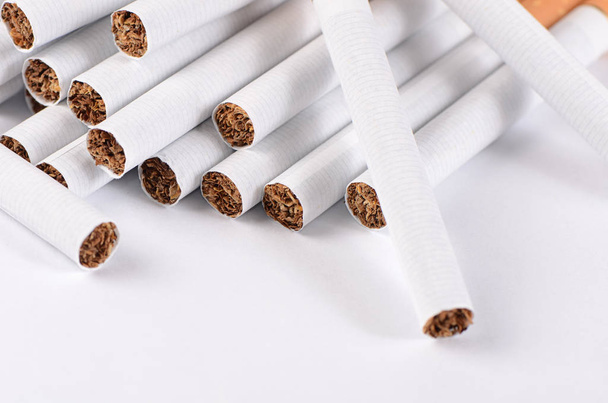 Tobacco Cigarettes Background or texture - Фото, зображення