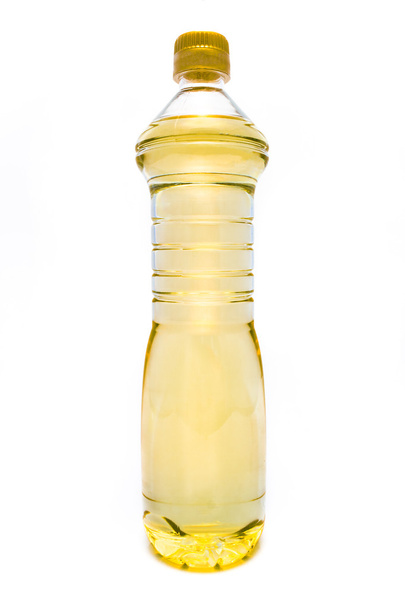 Plastic bottle of sunflower oil - Foto, Imagem