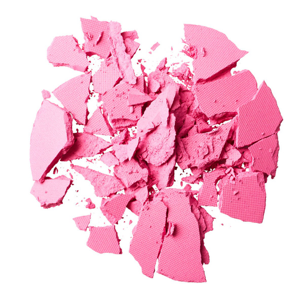 Crushed pink eye shadow - Photo, Image