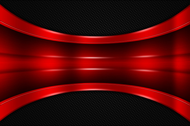 red and black metal background - Photo, Image