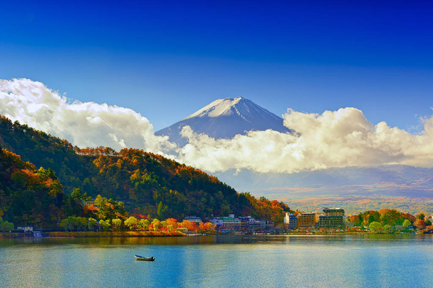 mt fuji der See kawaguchiko - Foto, Bild