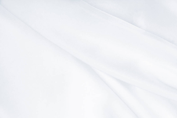 Smooth elegant grey silk or satin luxury cloth as wedding backgr - Foto, Imagem