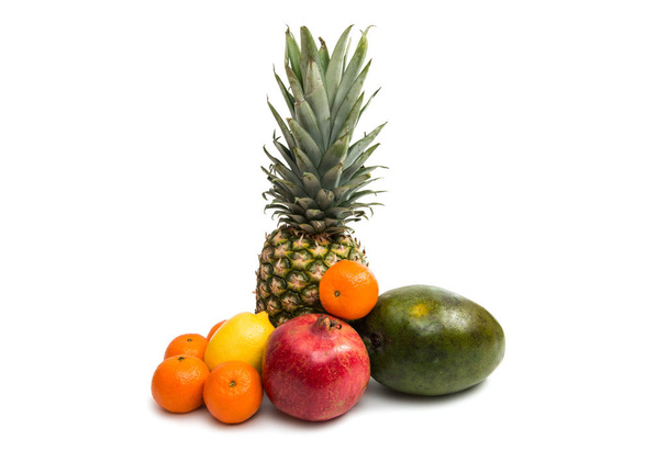 Σύνολο τροπικών φρούτων  - Φωτογραφία, εικόνα