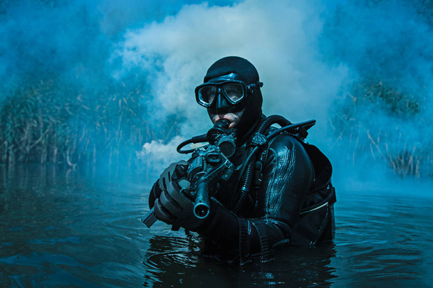 Navy Seal frogman - Foto, afbeelding