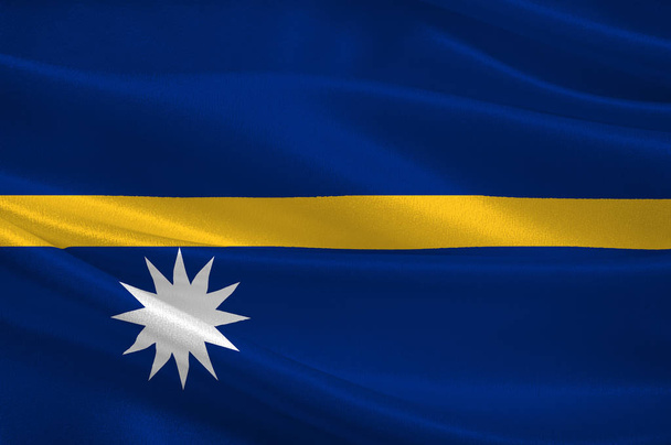 Naurun lippu, Mikronesia
 - Valokuva, kuva