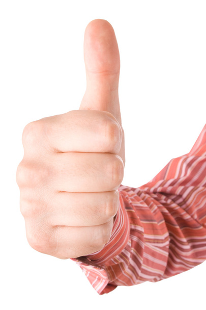 Thumbs up. Concept for agreement, positive, great... - Photo, Image