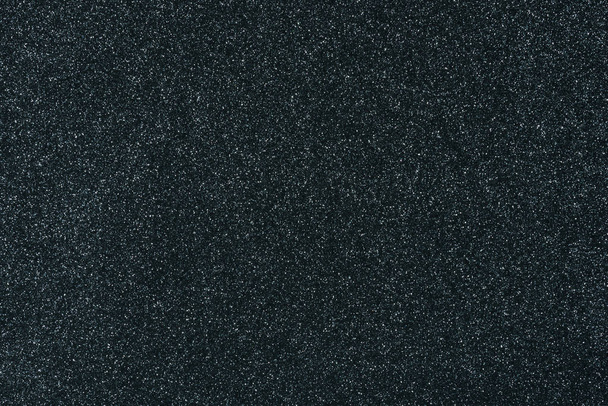 black glitter texture abstract background - Foto, imagen